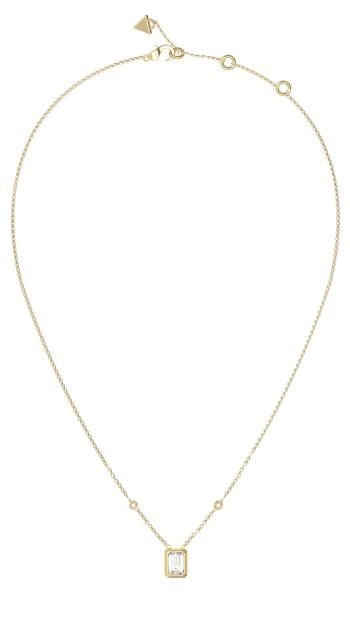 Guess Nestárnoucí pozlacený náhrdelník 4G Light JUBN05249JWYGT/U