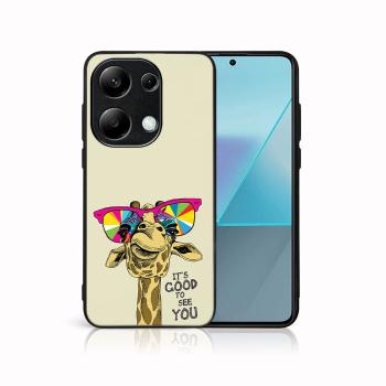 MY ART Ochranný kryt pre Xiaomi Redmi Note 13 Pro GIRAFFE (180)