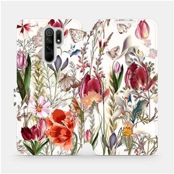 Flip pouzdro na mobil Xiaomi Redmi 9 - MP01S Rozkvetlá louka (5903516754892)