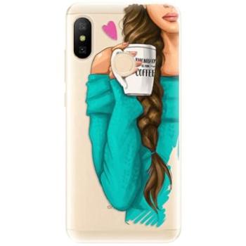 iSaprio My Coffe and Brunette Girl pro Xiaomi Mi A2 Lite (coffbru-TPU2-MiA2L)