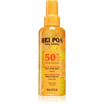 Hei Poa Monoi Suncare suchý olej na opalování SPF 50 150 ml