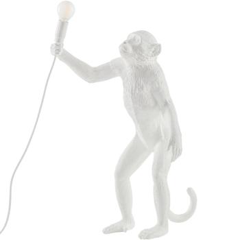 Stolní lampa MONKEY STANDING Seletti 54 cm bílá