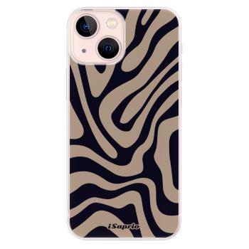 Odolné silikonové pouzdro iSaprio - Zebra Black - iPhone 13 mini