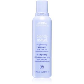 Aveda Blonde Revival™ Purple Toning Shampoo fialový tónovací šampon pro zesvětlené nebo melírované vlasy 200 ml