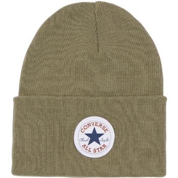 Converse CHUCK PATCH BEANIE  Unisexová zimní čepice, khaki, velikost