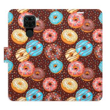 Flipové pouzdro iSaprio - Donuts Pattern - Xiaomi Redmi Note 9