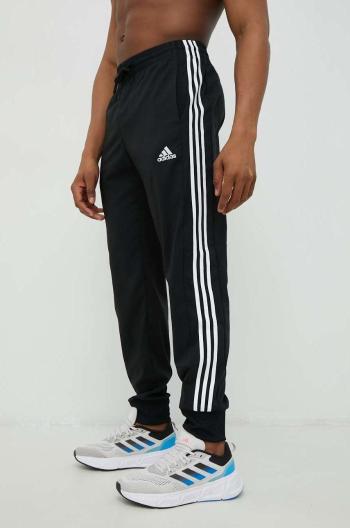 Tréninkové kalhoty adidas pánské, černá barva, s aplikací, IC0041