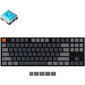 Keychron K1E2 TKL Ultra-Slim Low Profile Hot-Swappable Optical Blue Switch - US (K1-E2)