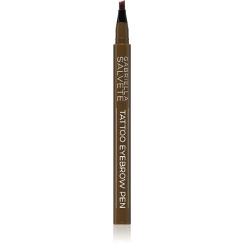 Gabriella Salvete Tattoo Eyebrow Pen fix na obočí odstín 03 Dark Brown 0,28 g