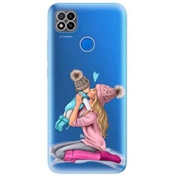 iSaprio Kissing Mom - Blond and Boy pro Xiaomi Redmi 9C (kmbloboy-TPU3-Rmi9C)