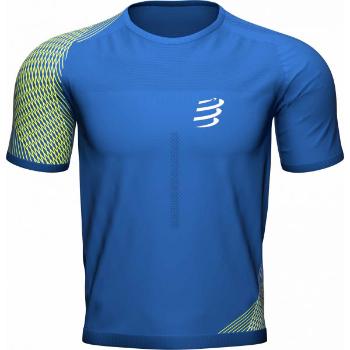 Compressport PERFORMANCE SS TSHIRT Pánské běžecké triko, modrá, velikost