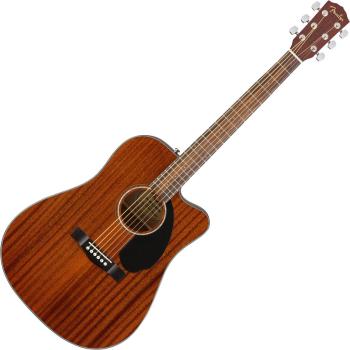 Fender Squier CD-60SCE Dreadnought All-Mahogany WN Elektroakustická kytara Dreadnought