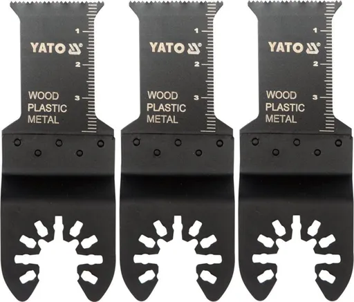 Pilový list na ponor. řezy BIM pro multifunkci, 28,5mm (dřevo, plast, kov), sada 3ks