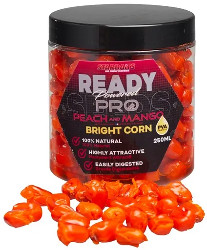 Starbaits Kukuřice Bright Ready Seeds Pro 250ml,Starbaits Kukuřice Bright Ready Seeds Pro 250ml
