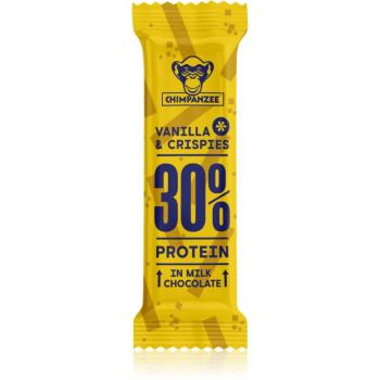 Chimpanzee Protein 30 % proteinová tyčinka příchuť Vanilla & Crispies 50 g