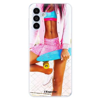 Odolné silikonové pouzdro iSaprio - Skate girl 01 - Samsung Galaxy A13 5G