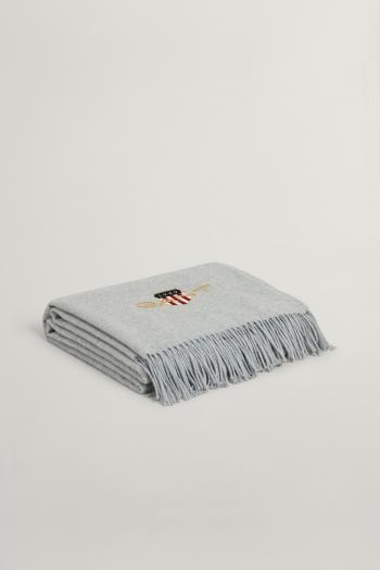 DEKA GANT ARCHIVE SHIELD THROW 130X180 GREY