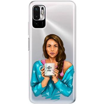 iSaprio Coffe Now - Brunette pro Xiaomi Redmi Note 10 5G (cofnobru-TPU3-RmN10g5)