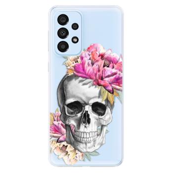 Odolné silikonové pouzdro iSaprio - Pretty Skull - Samsung Galaxy A33 5G