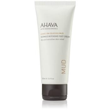 AHAVA Dead Sea Mud intenzív lábkrém száraz és érzékeny bőrre 100 ml