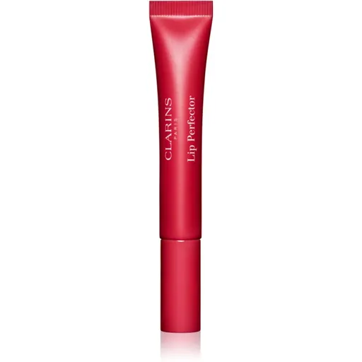 Clarins Lip Perfector Glow třpytivý lesk na rty a tváře odstín 24 fuchsia glow 12 ml