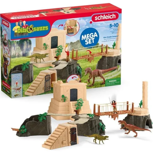 Schleich 42656 Mega sada Dobytí dinosauřího chrámu