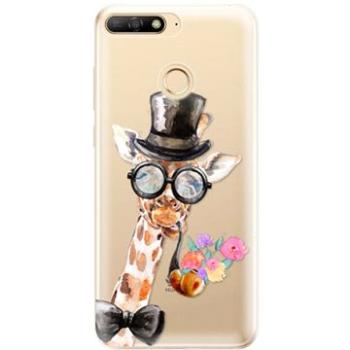 iSaprio Sir Giraffe pro Huawei Y6 Prime 2018 (sirgi-TPU2_Y6p2018)