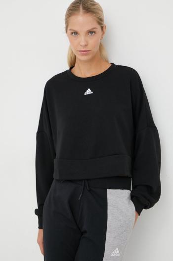 Tréninková mikina adidas Studio černá barva,