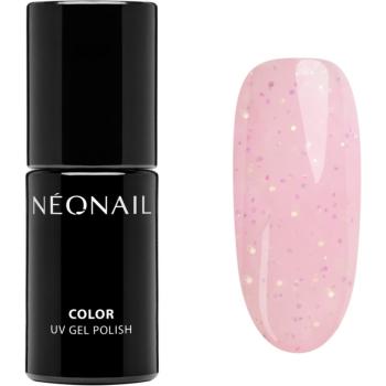 NEONAIL Baby Bloomer gelový lak na nehty se třpytkami odstín Blush-spiration 7,2 ml