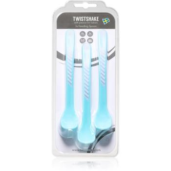 Twistshake Feeding Spoons lžička 4+m Pastel Blue 3 ks