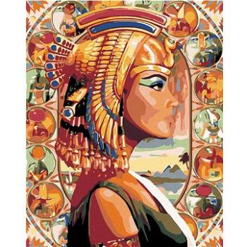 Diamondi - Diamantové malování - KRÁLOVNA EGYPTA, 40x50 cm, bez rámu a bez vypnutí plátna (606075A)