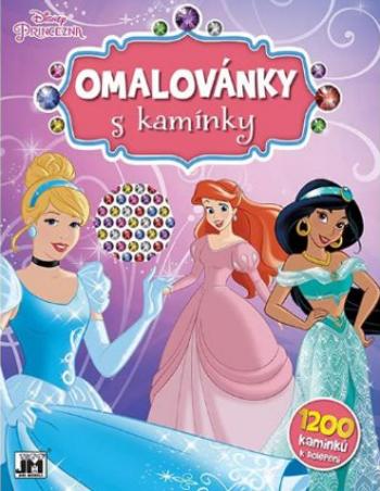 Omalovánky s kamínky - Disney Princezny