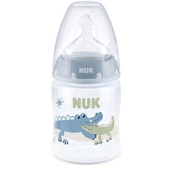 NUK FC+ Lahev s kontrolou teploty 150 ml  modrá (BABY11522b)