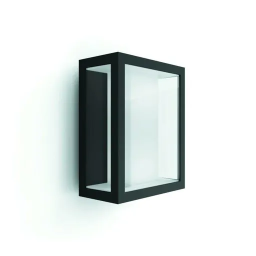 PHILIPS HUE Hue LED White and Color Ambiance Venkovní nástěnné svítidlo Philips Impress 17430/30/P7 černé 2200K-6500K RGB