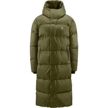 HAGLÖFS LONG DOWN PARKA W Dámská parka, zelená, velikost