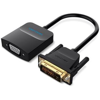 Vention DVI to VGA Converter 0.15m Black Metal Type (EBBBB)