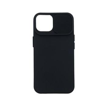 TopQ Kryt Camshield Soft iPhone 14 černý 84839 (84839)