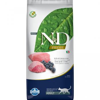 N&D Prime Cat Adult Lamb & Blueberry 10kg