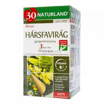 Naturland Hársfavirág gyógynövénytea filteres 20 x 1,25 g