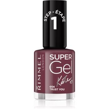 Rimmel Super Gel By Kate gelový lak na nehty bez užití UV/LED lampy odstín 054 Trust You 12 ml