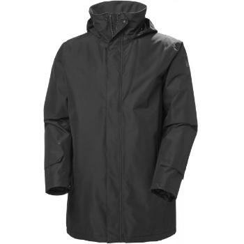 Helly Hansen DUBLINER INSULATED LONG Pánská voděodolná bunda, černá, velikost