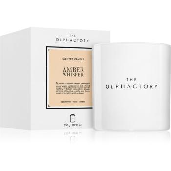 Ambientair The Olphactory White Insignia Amber Whisper vonná svíčka 310 g