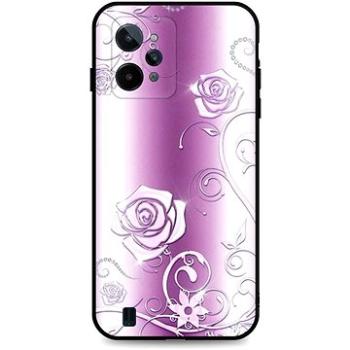 TopQ Kryt Realme C31 silikon Abstract Roses 74319 (Sun-74319)