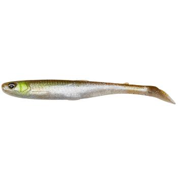 Savage gear gumová nástraha slender scoopl shad green silver - 13 cm 12 g