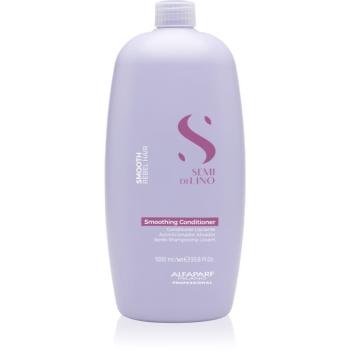 Alfaparf Milano Semi di Lino Smooth uhlazující kondicionér pro nepoddajné a krepatějící se vlasy 1000 ml