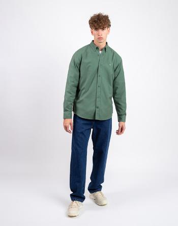 Carhartt WIP L/S Bolton Shirt Duck Green M