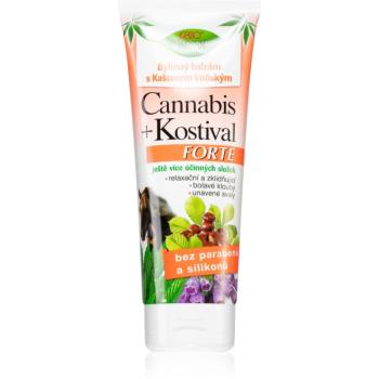 Bione Cosmetics Cannabis Kostival Forte bylinný fluid na svaly, klouby a vazy 205 ml