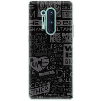 iSaprio Text 01 pro OnePlus 8 Pro (text01-TPU3-OnePlus8p)