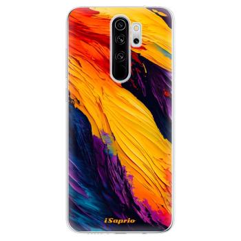 Odolné silikonové pouzdro iSaprio - Orange Paint - Xiaomi Redmi Note 8 Pro