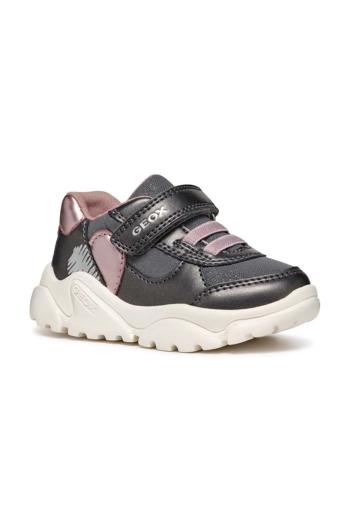 Dětské sneakers boty Geox CIUFCIUF šedá barva, B465QA.0AJAS